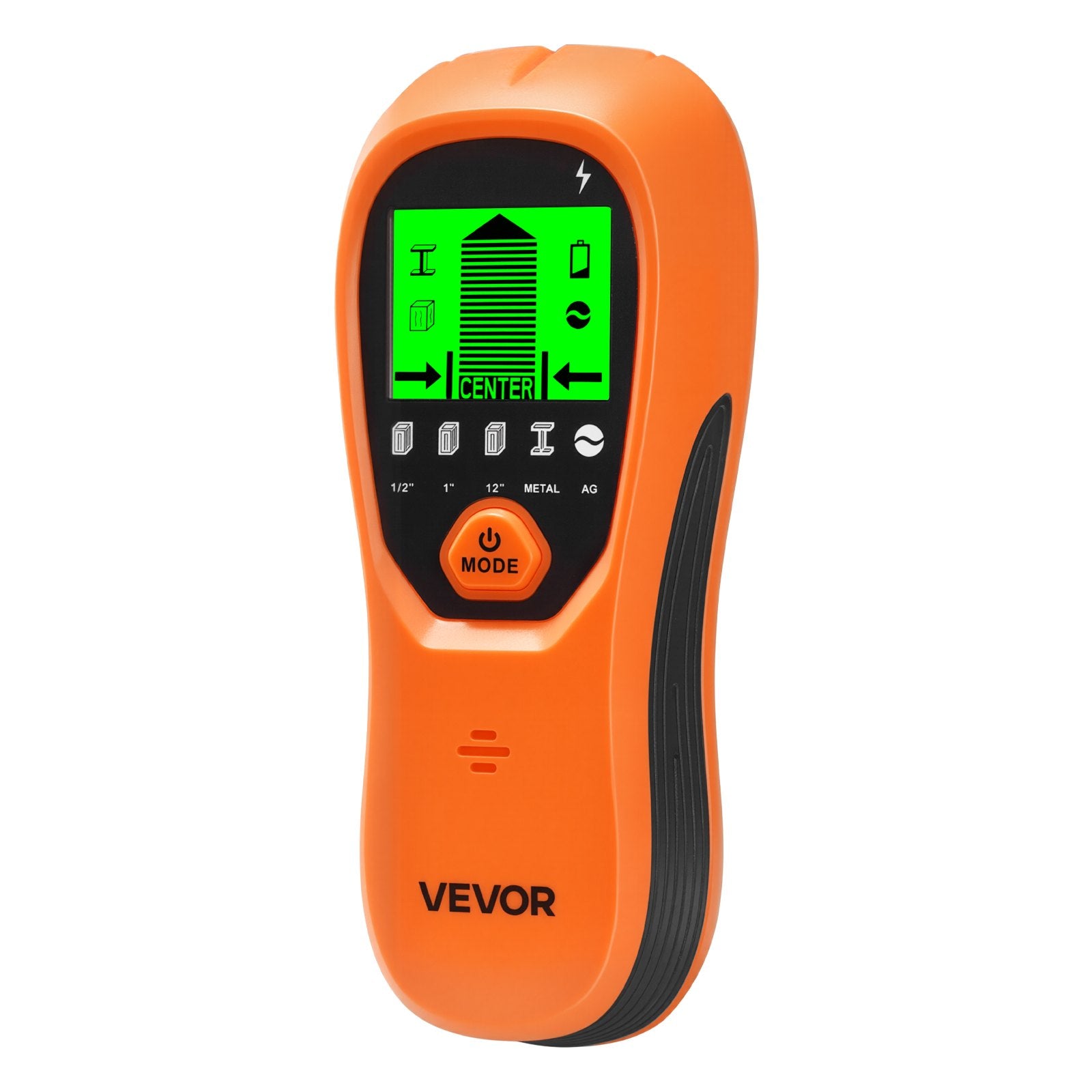 5-in-1 stud finder wall scanner, orange