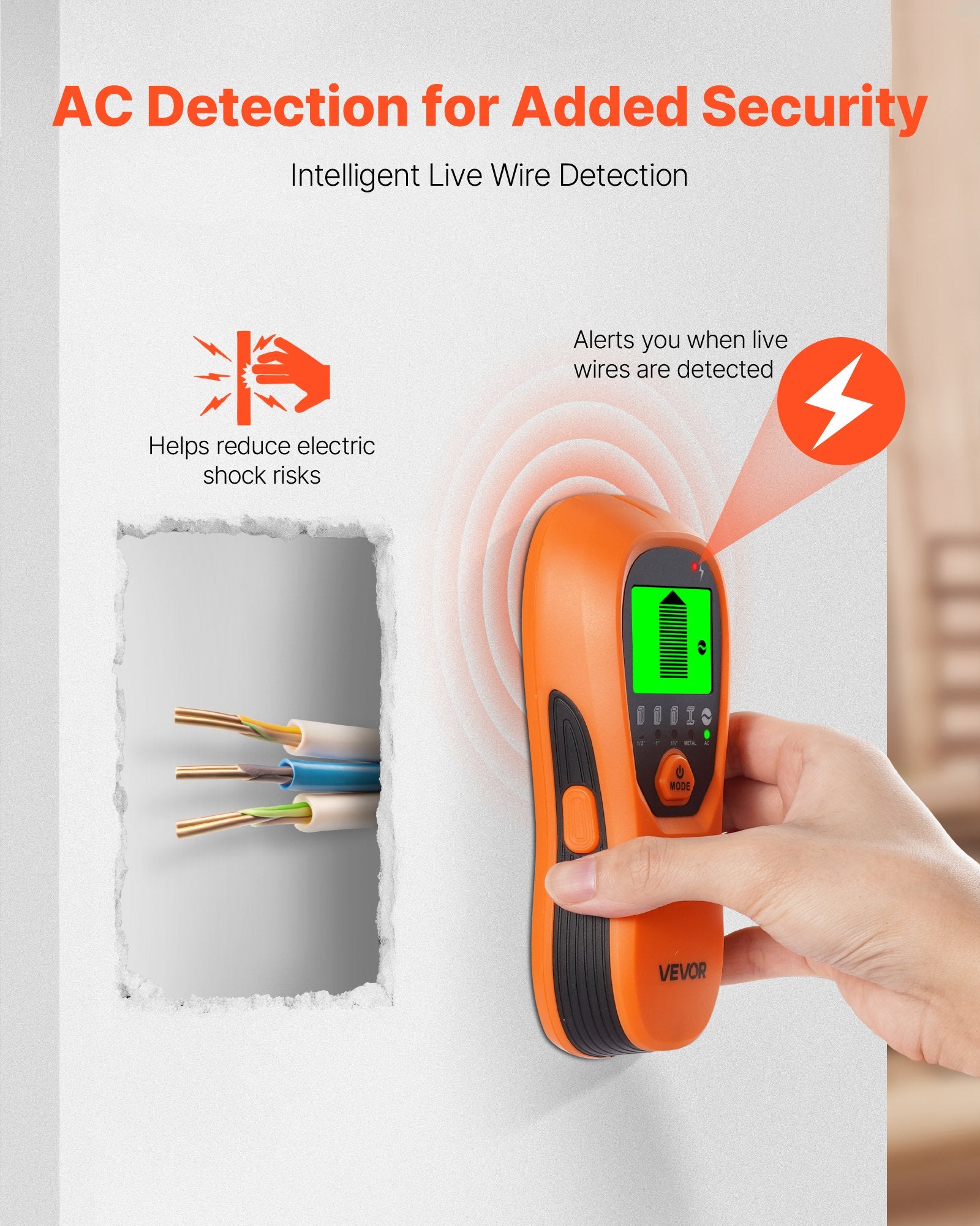Stud finder wall scanner product overview