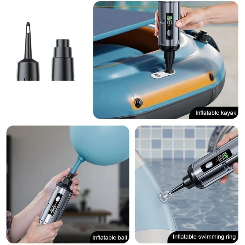 Handheld vacuum suction detail
