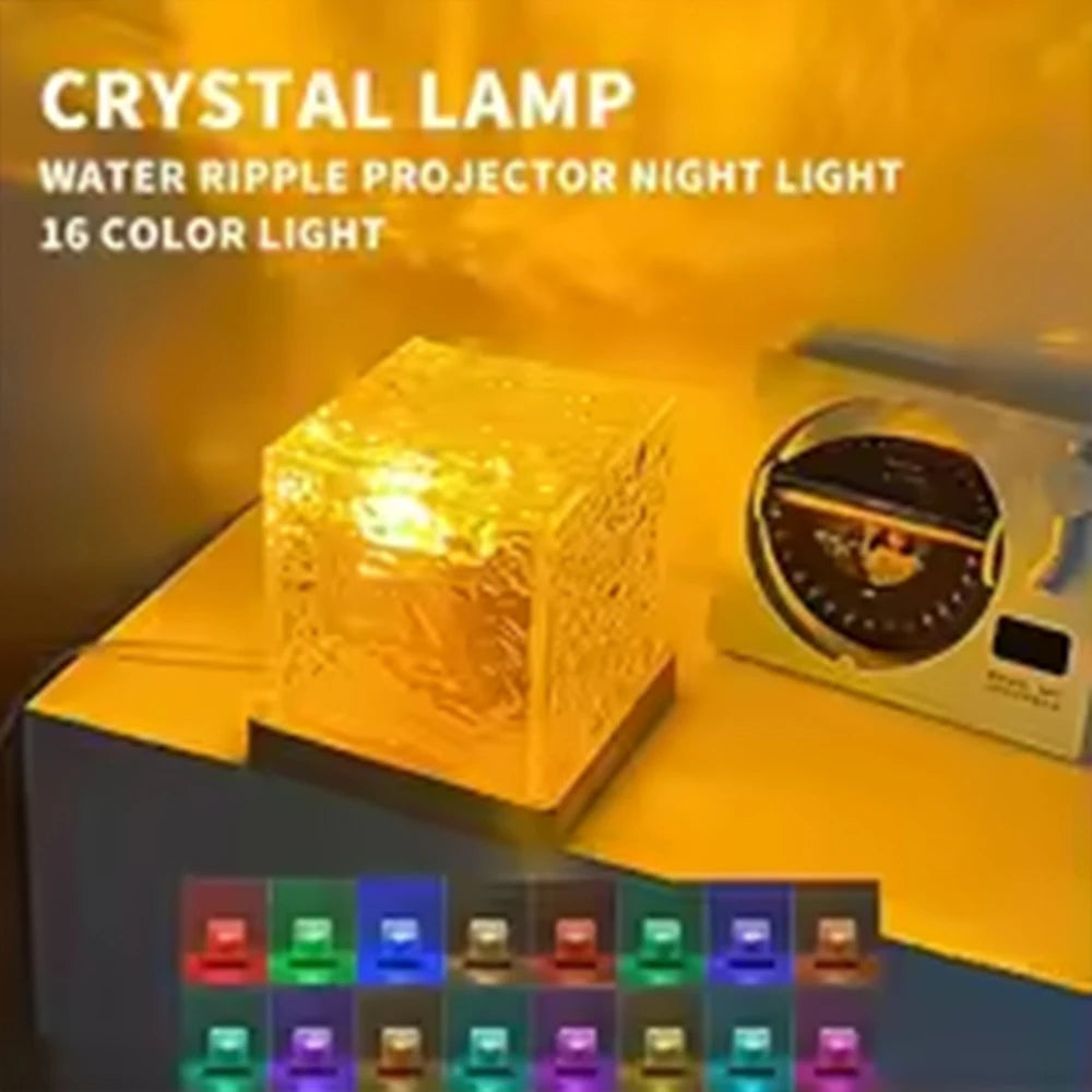Ocean Wave Aurora Projector Night Light
