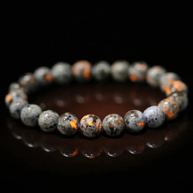 Men's Natural Stone Bead Bracelet, Tiger Eye &amp; Onyx