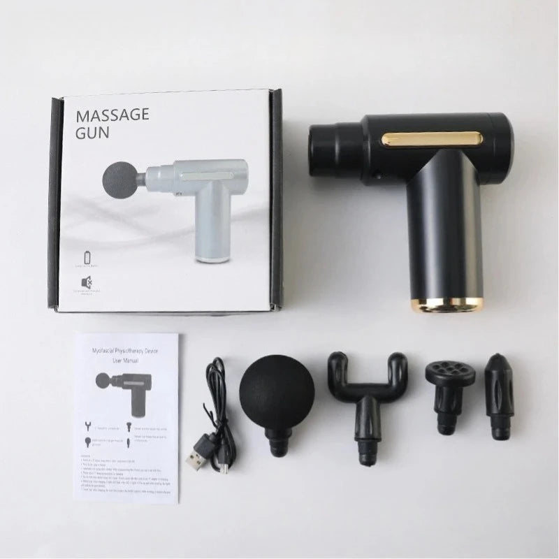 Massage gun charging port detail