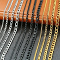 Men's Stainless Steel Cuban Link Chain Necklace